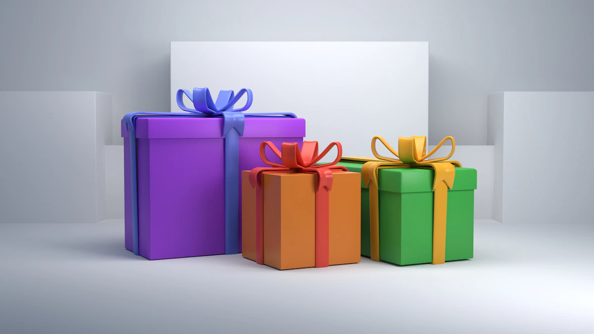 Cadeau ado : des paquets colorés choisis par tranche d'âge de 12 à 18 ans