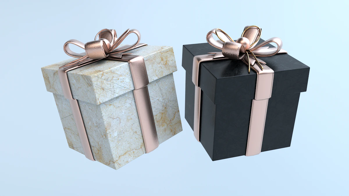 Idée cadeau femme : un cadeau emballé avec ruban, choisi selon l'âge et l'occasion